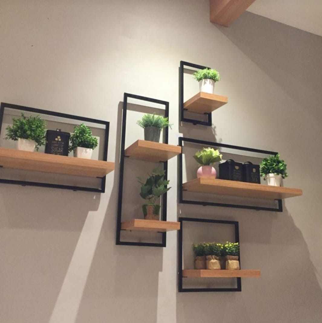 Set de 5 repisas flotantes