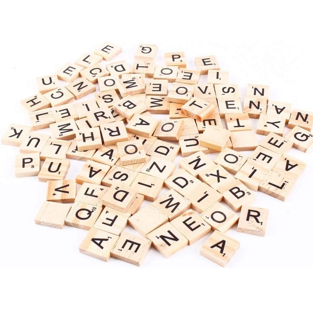 Letras Tipo Scrabble