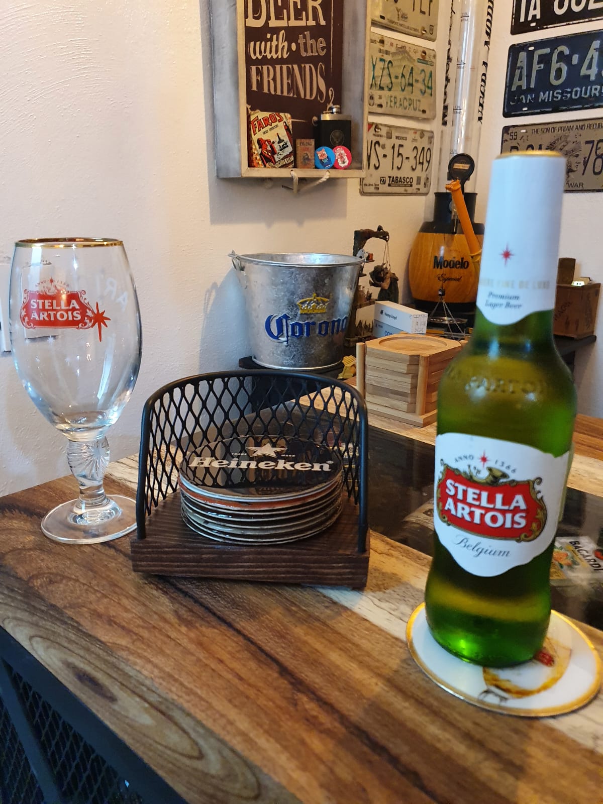 Set de Coasters marcas de cerveza